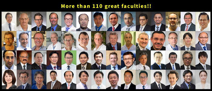 More than 110 great faculties!!